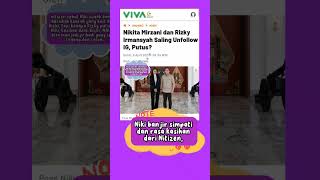 Nikita Banjir Simpati Dan Rasa Kasihan Dari Nitizen Usai Dikabarkan Putus Dari Rizky