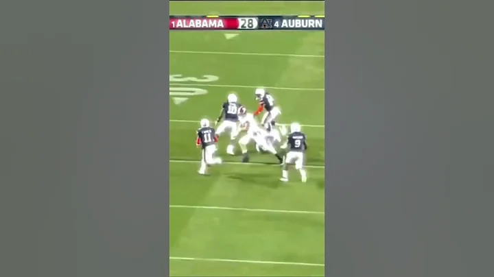 Best college football upset ever??? #alabama #aubu...