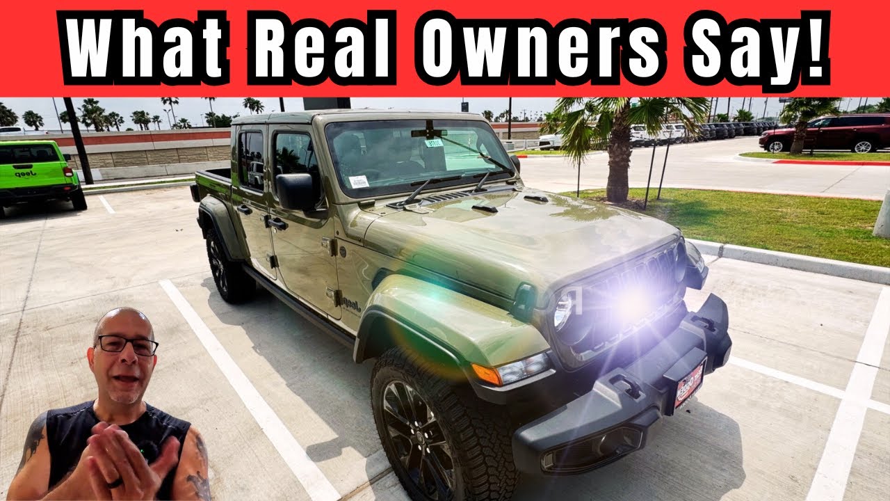 Вот что говорят владельцы Jeep Gladiator о грузовике