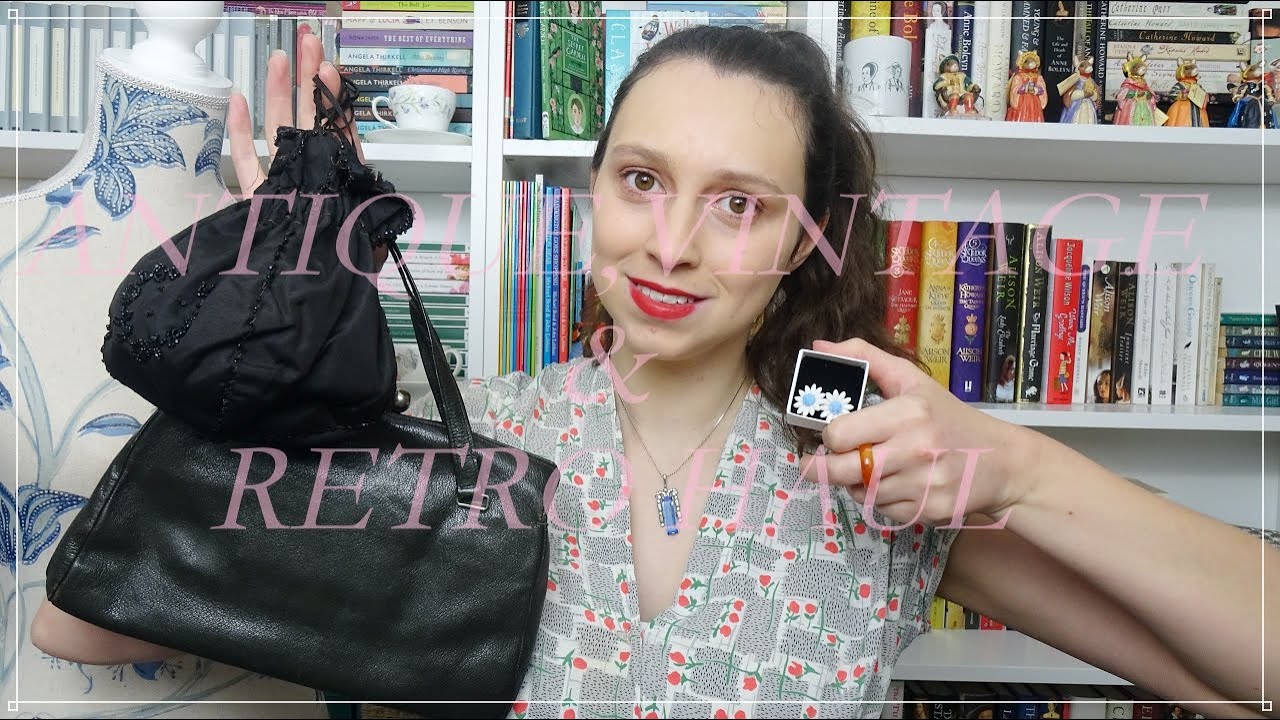 Antique, Vintage & Retro Accessories Haul Victorian to 1980's YouTube