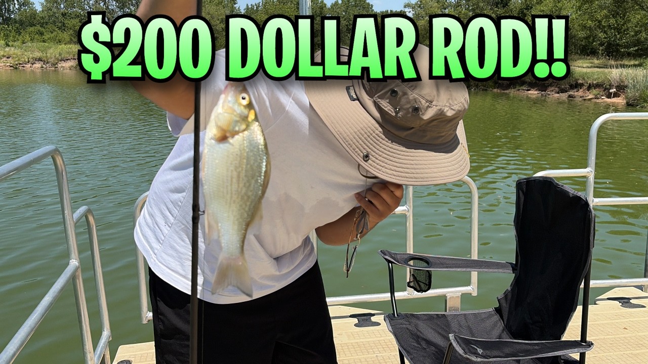 I BOUGHT A 0 DOLLAR FISHING ROD FROM BASS PRO SHOP!!!