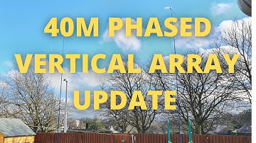 40m Phased Vertical Array - Testing During CQ WPX SSB Contest