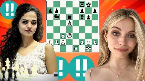 Perfect chess game 25 Tania Sachdev vs Anna Cramling
