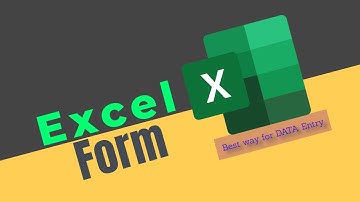 How to Create Excel Form for Data Entry - Super Easy | Step by Step Guide for Data Entry Form