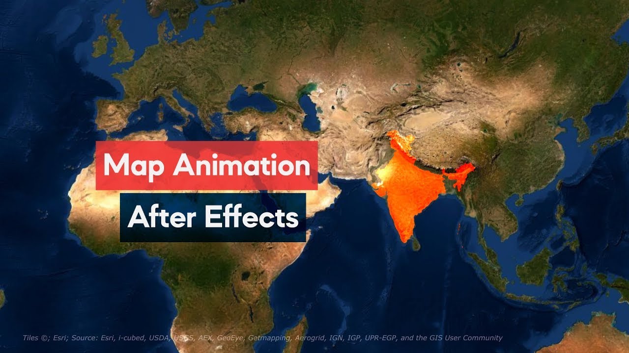 map animation in after effects | Geolayer3 tutorial in hindi - YouTube