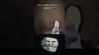 Bro Really Believes In Ghosts 👻  | Troll Face Meme 🗿 | #Shorts