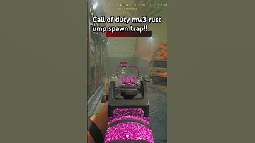 Call of duty mw3 rust spawn trap!! #fyoupage #spawntrap #ump #gaming #callofduty #rust