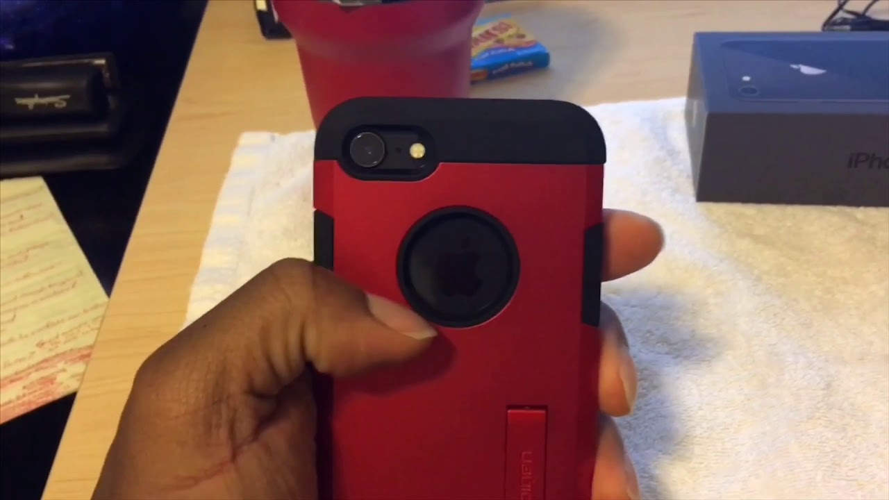 Spigen Tough Armor [2nd Generation] iPhone 8 Case/iPhone 7 Case with Kickstand 🚨 Unboxing Review 🚨