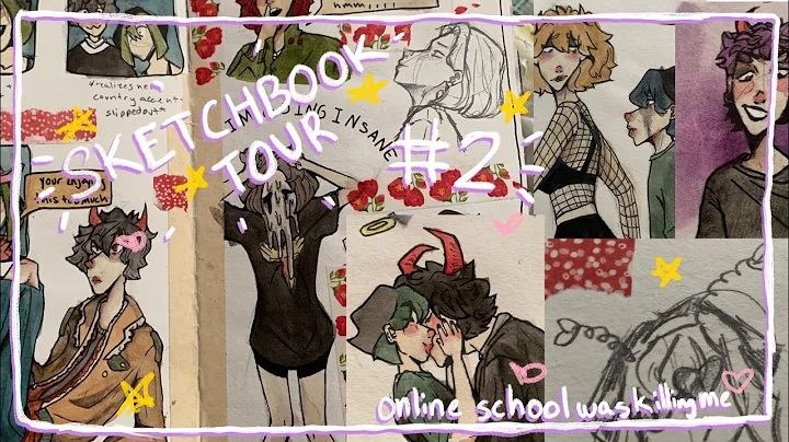 sketchbook tour #2 ☆ (sep 2020 - may 2021)