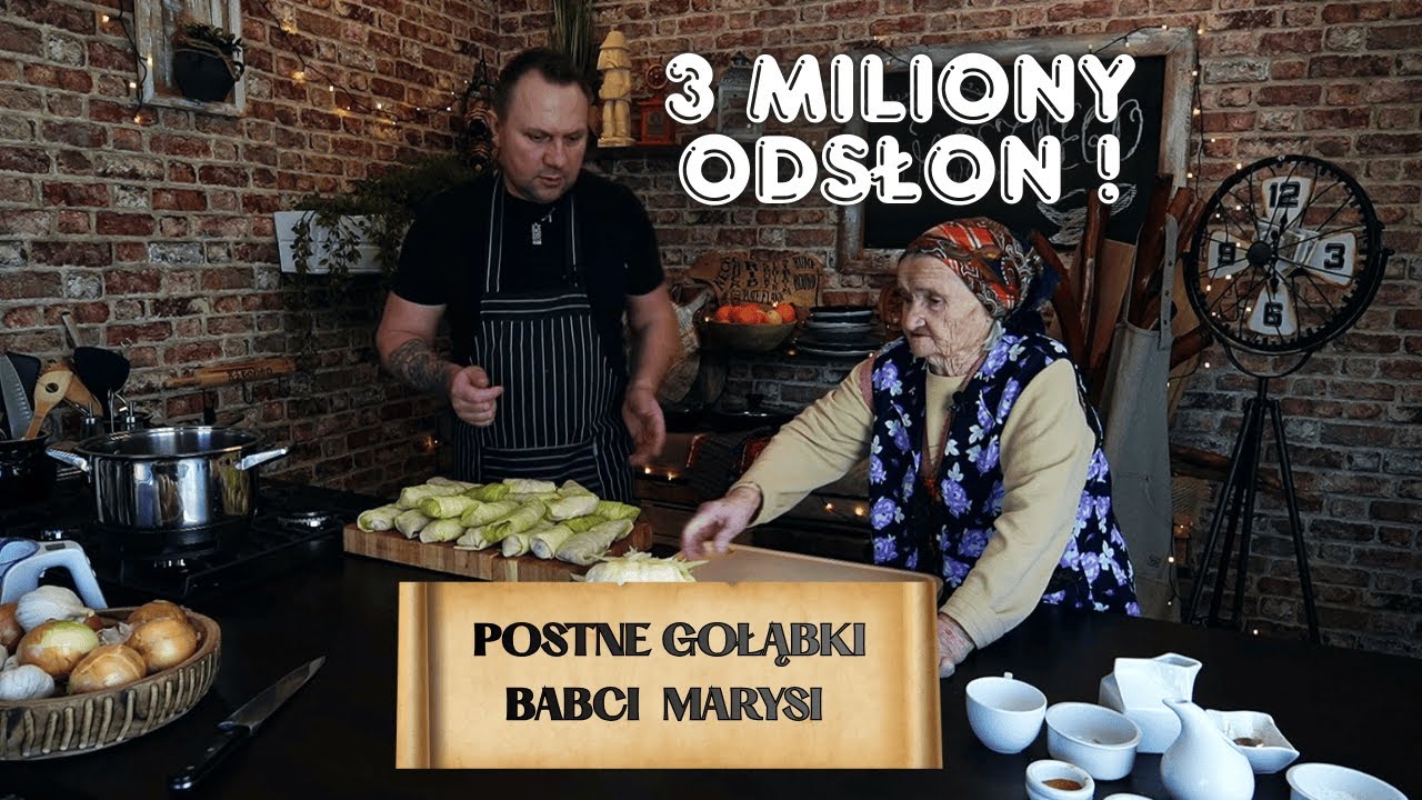 Postne gołąbki babci Marysi - ten film obejrzało prawie 3 miliony osób / Oddaszfartucha