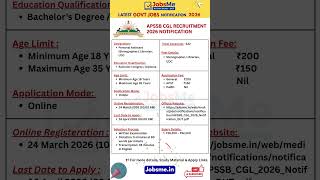 APSSB Recruitment 2026 🔥 122 Vacancies | PA, Librarian &amp; UDC | Salary ₹92,300 | Apply Now!