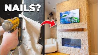 I Try Building Viral TikTok Fireplace