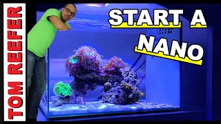 Start A Nano Reef   NO CYCLE    (THE QUICK AND EASY METHOD)