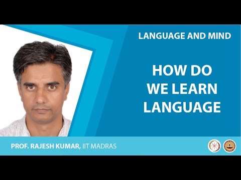 How do we learn language