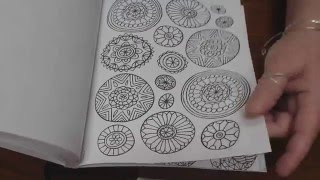 Folkart Escapes published by Crayola