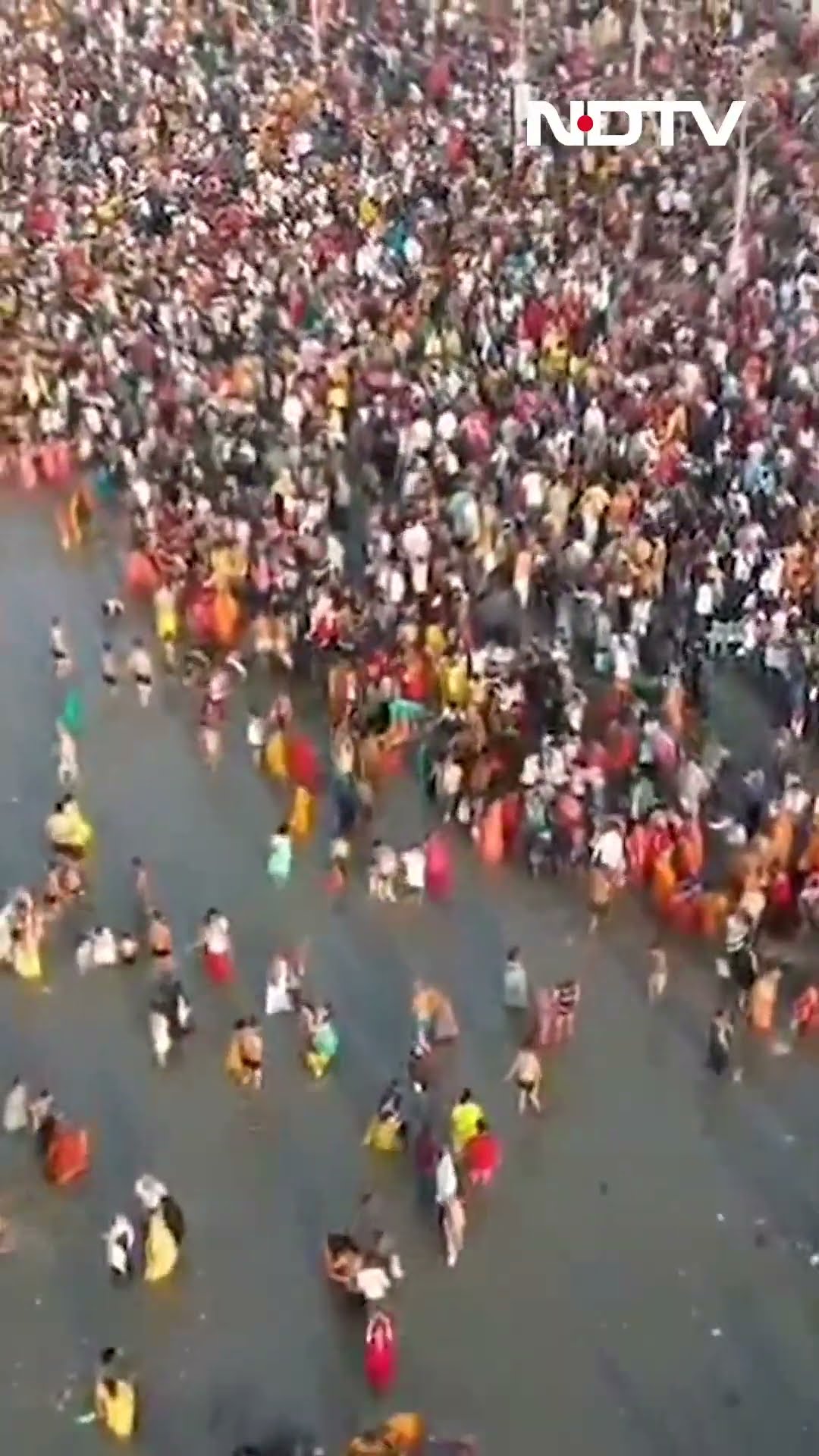 Mahakumbh Drone | Mahakumbh Prayagraj | Devotees Throng Mahakumbh In Prayagraj For Holy Dip