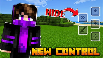 Hide These New Controls In Minecraft Pe 1.19+ | Button Hider Addon