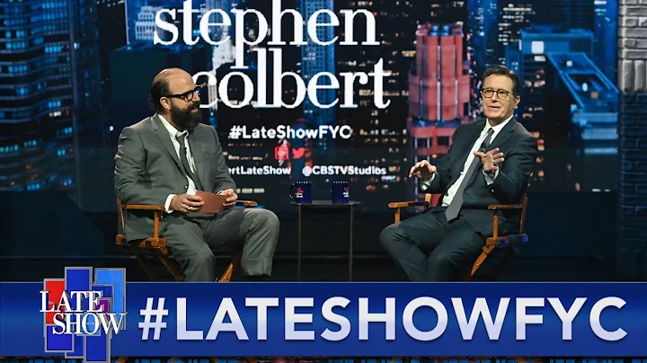 Stephen Colbert Talks To Brett Gelman For #LateSho...