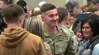 Iowa National Guard soldiers return home after nearly a year