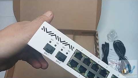 UNBOXING MikroTik CCR2004-16G-2S+ by NeXTGENiT