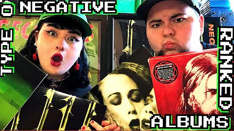 TYPE O NEGATIVE RANKED! | ARTIST RANKED | [PETER STEELE, BLOODY KISSES, VINYL, RECORDS, RANKING]