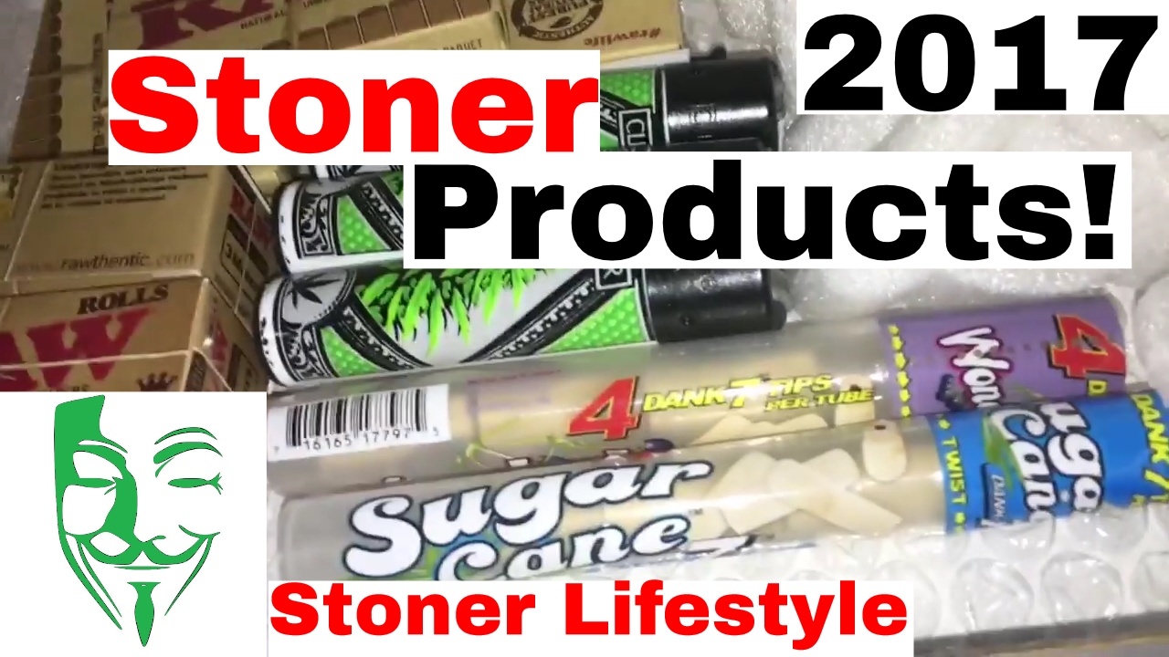 Stoner Products UNBOXING RAW tips papers DANK 7 Arizer vaporizer CBD oil Clipper