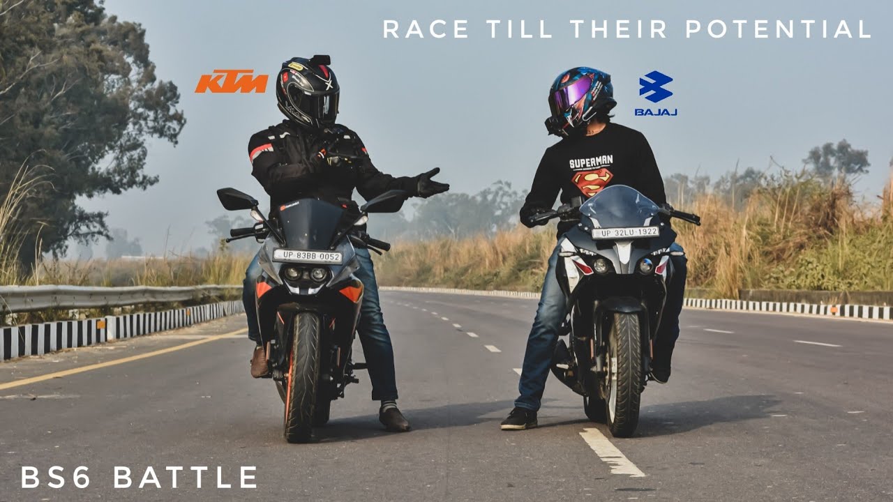 Pulsar RS200 Bs6 Vs Ktm RC 200 Bs6 || Long Race || Highway Top End || Bs6 Battle || Amazing