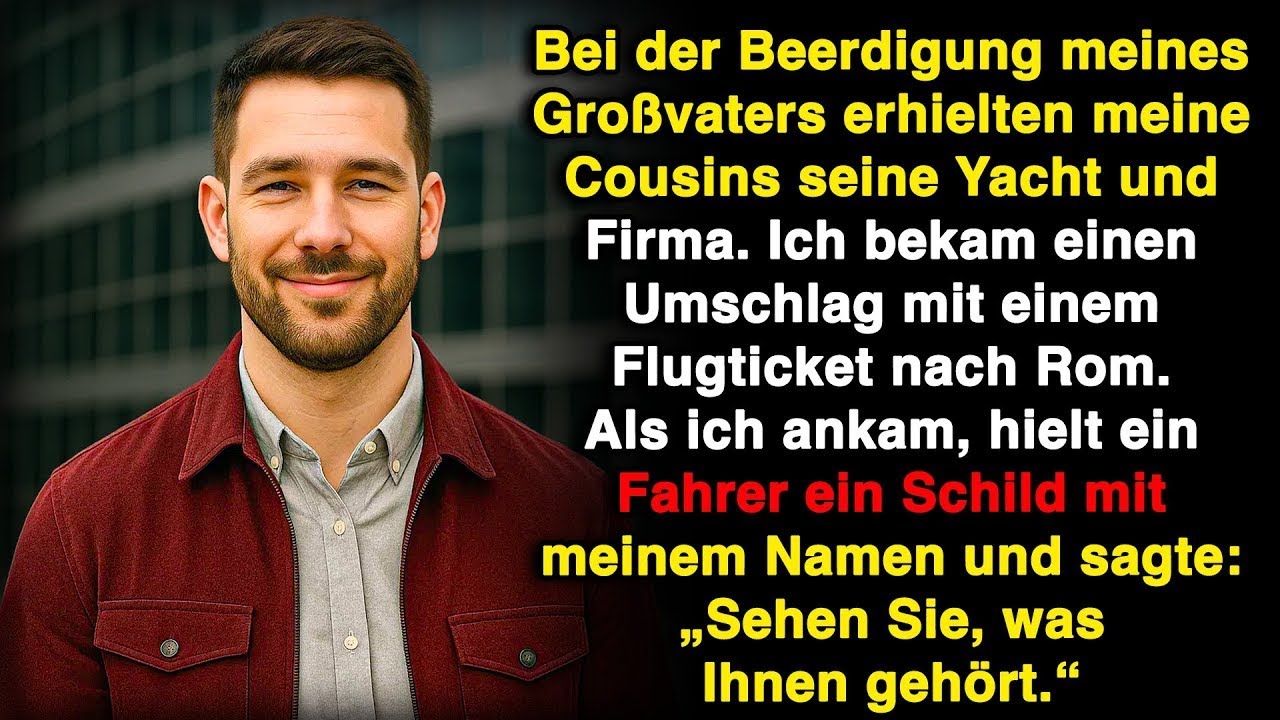 Sie bekamen Millionen bei Opa's Beerdigung, ich nur ein Flugticket – dann änderten 6 Worte alles!