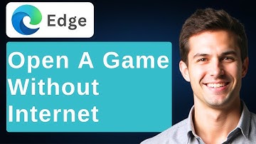 How To Open A Game Without Internet In Laptop #Microsoft Edge [2025 Guide]