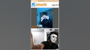 Illusion tricks with strangers on Omegle |The Masked | #omegle #omegleisfun #magic #shorts #hacker
