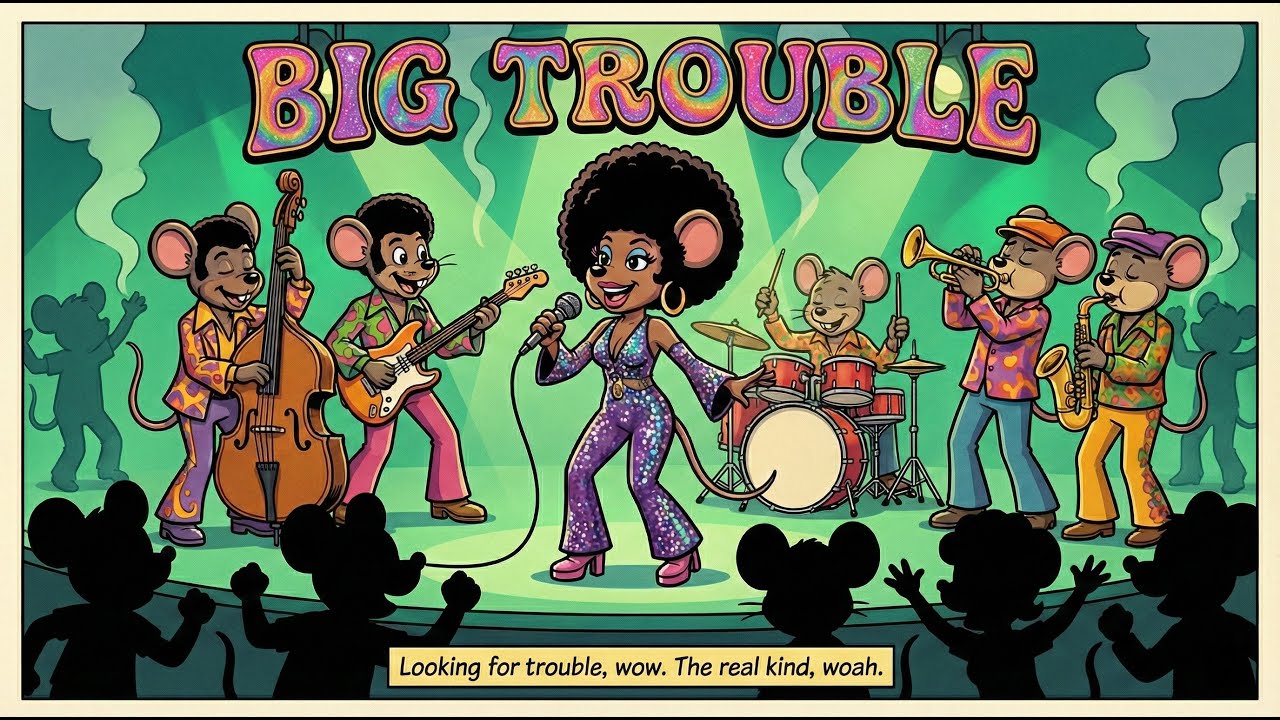 David Lee Roth goes Blaxploitation Funk/Soul: Big Trouble (AI Cover)