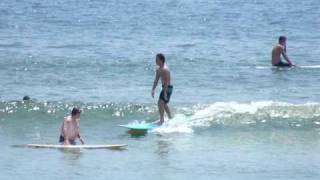 Jax Pier surf report 6-10-09