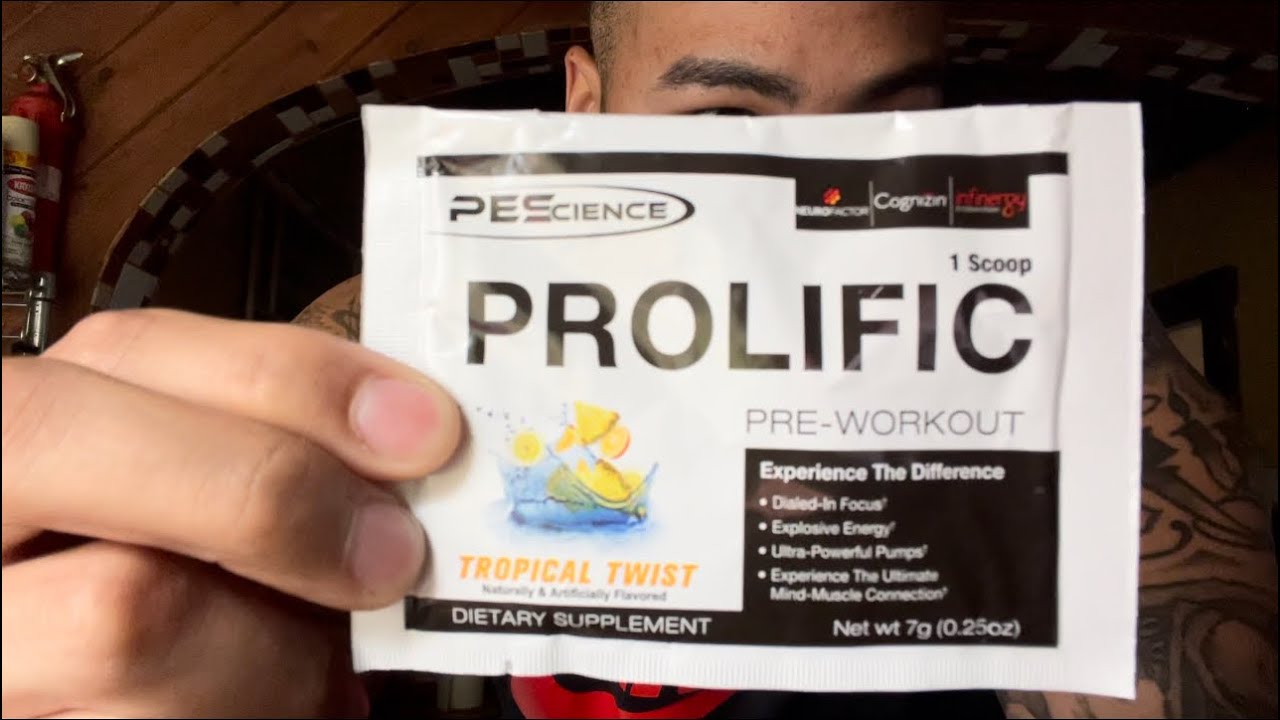 PROLIFIC PRE-WORKOUT SUPPLEMENT REVIEW!! BY PE SCIENCE‼️🧪🍋 BONUS**(WORKOUT FOOTAGE)❗️