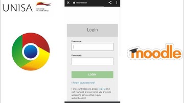 How to log into moodle without the app Unisa 2022