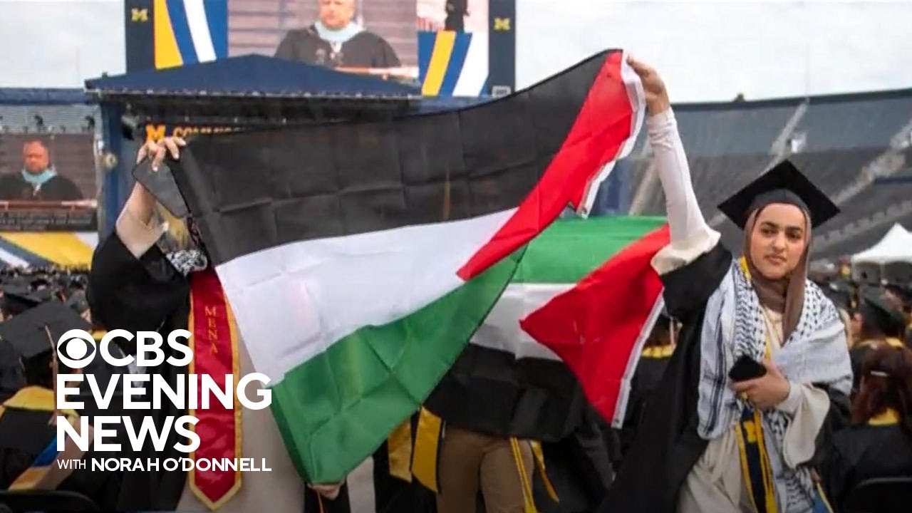 Graduation season underway as college protests continue