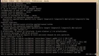 Instalar un servidor web completo en debian