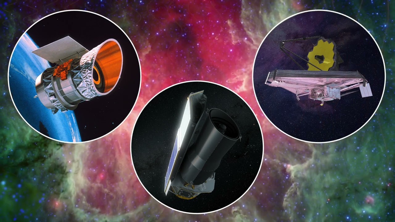 Nasa telescope reveal an invisible infrared light universe 