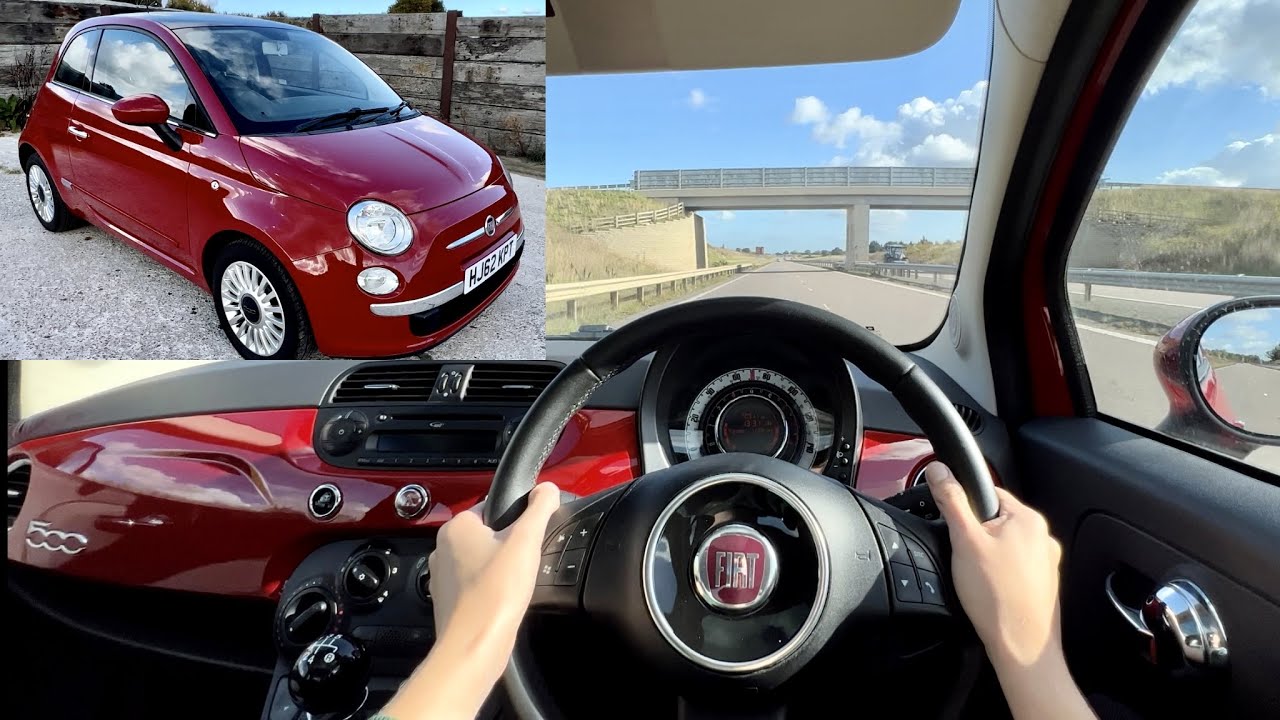2012 Fiat 500 1.2L Lounge | POV TEST DRIVE + WALK AROUND - YouTube