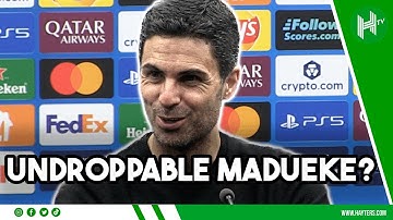 UNDROPPABLE Madueke? | Mikel Arteta | Brugge 0-3 Arsenal