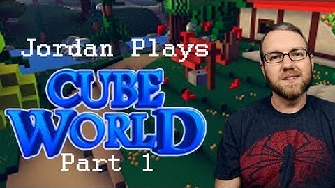 Cube World Part 1 - Building a character, general overview and heading to town