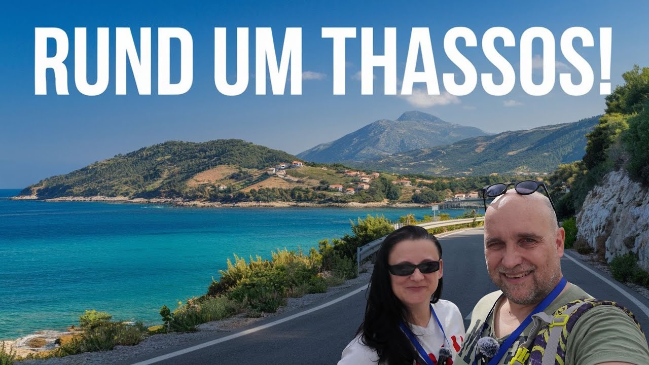 Einmal um die Insel Thassos 🚗🌴 – Highlights, Strände & Eindrücke | Anna & Olli auf Reisen