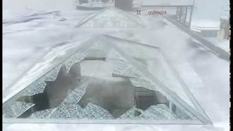 Random tomahawk through the window