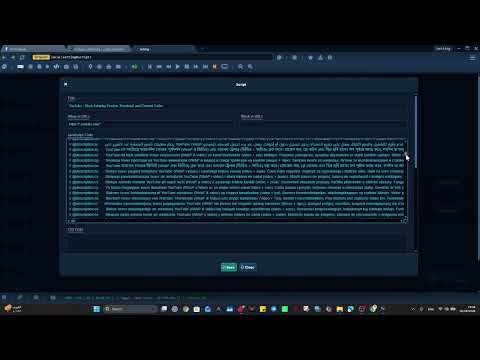 Installing and Importing User Scripts and Metadata Support