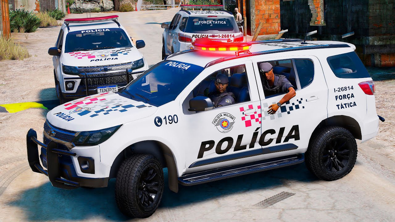 ABORDAGEM NA FAVELA FORÇA TÁTICA PMESP | GTA 5 POLICIAL
