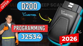 VdiagTool D200 OBD2 Scanner Bluetooth 2026 screenshot 3