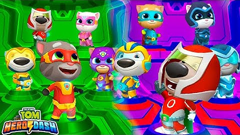 New Game🔥Talking Tom Hero Dash Walkthrough Gameplay Part 36👍❤–Super Tom @ cute girls games 🎉