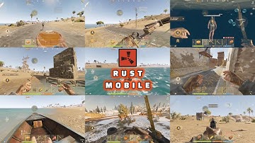 Rust Mobile - A Long Day In Medium Graphics [ Beta 3 ]
