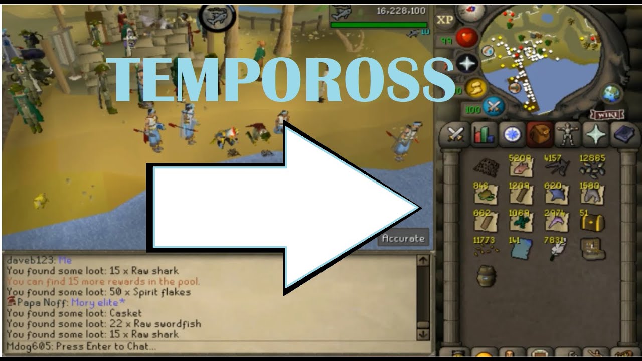 Tempoross Spending 1000 Reward Permits // OSRS YouTube