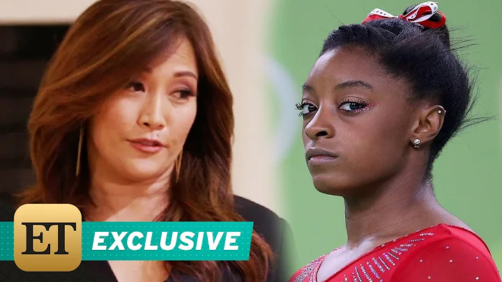 EXCLUSIVE: 'DWTS' Judge Carrie Ann Inaba Visits Simone Biles After Viral 'Smiling' Comment - Watc