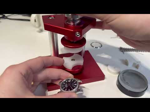 Rolex Datejust removing and installing fluted bezel